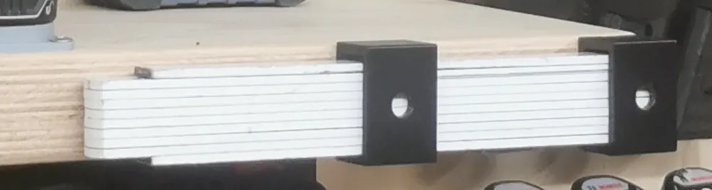 Folding Ruler Mount by JH3D - MakerWorld