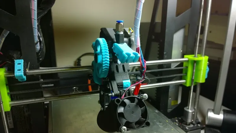 Infill3d 75 Geared Extruder Modification for PTFE 
