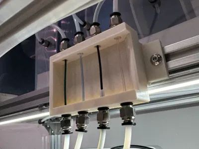Aluminum Extrusion Manual Filament Spool Changer