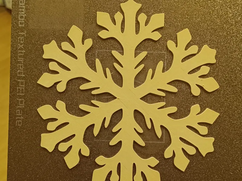 Large snowflake 145 mm