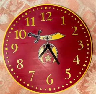 Shriners Clock