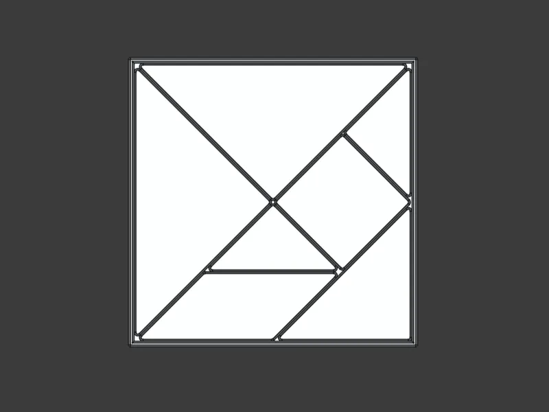 Tangram puzzle
