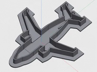 Airbus Beluga Cookie Cutter/Keks-Austecher