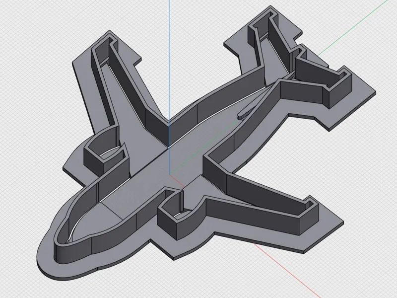 Airbus Beluga Cookie Cutter/Keks-Austecher