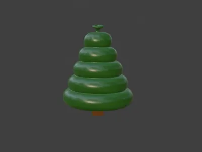 Blow up christmas tree