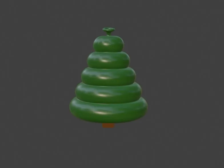 Blow up christmas tree