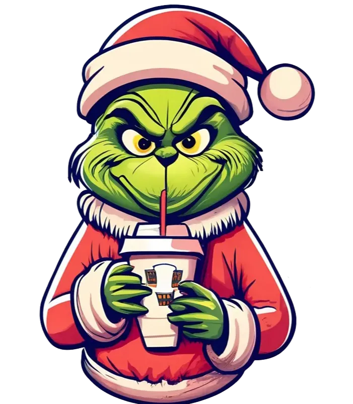 Grinch Keychain