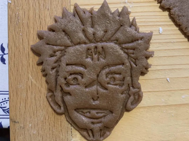 Ryomen Sukuna cookie cutter