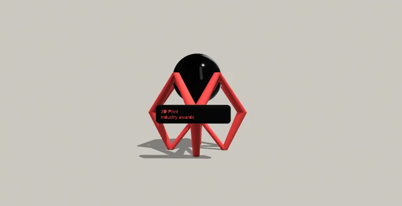 3D Print Industry Awards alternative Trophy