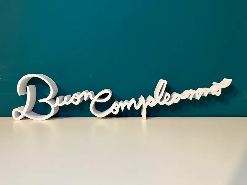 buon compleanno.