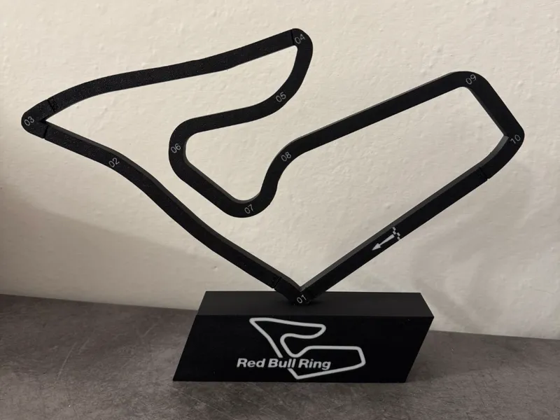 Red bull F1 track