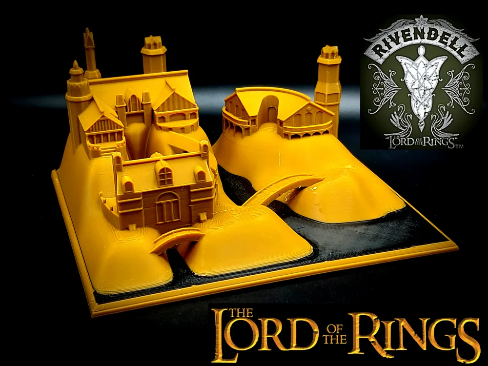 Rivendell - The Lord of the Rings - Gran Burrone by Savy_Maker ...