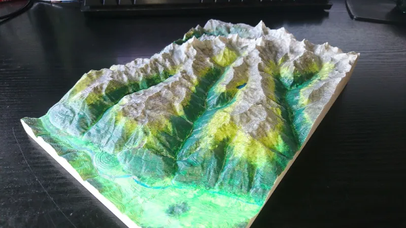 Swiss Montains from Sierre to Matterhorn