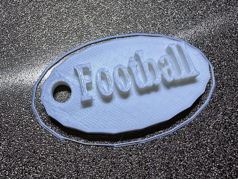 Football Keychain