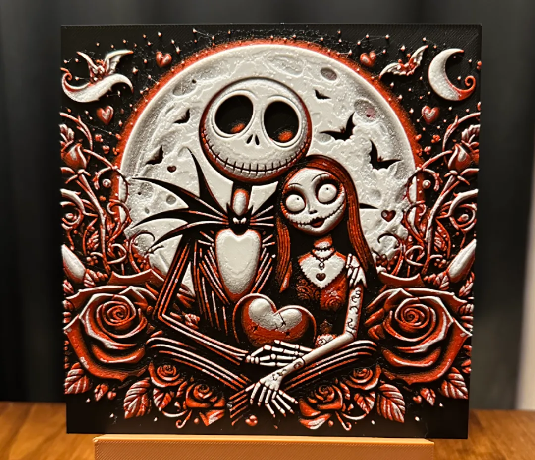 Jack and Sally Love in the Moonlight