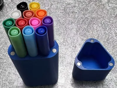 Acrylic Marker Pen Storage Box