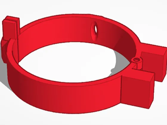 Abrazador Sensor Tubo PVC 40 mm 