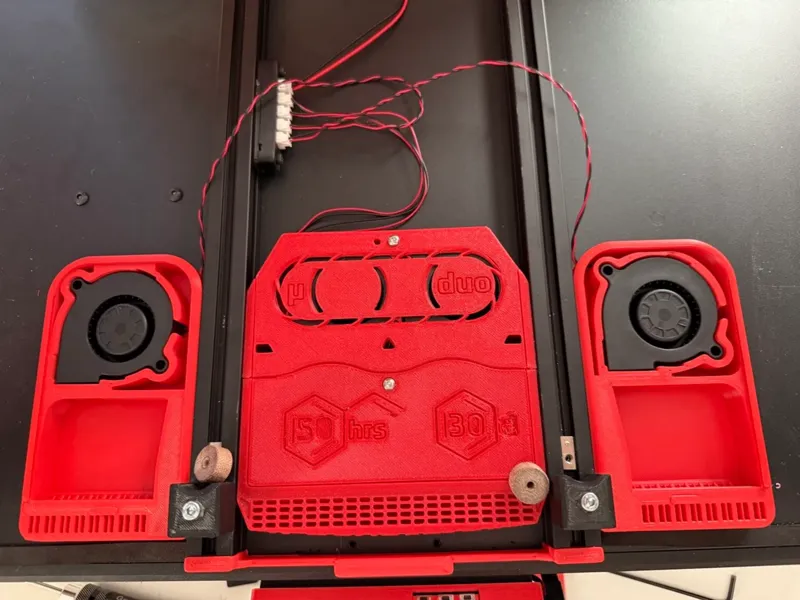 Single Fan for Nevermore Voron - Troodon