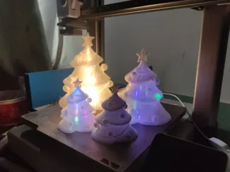 圣诞树灯