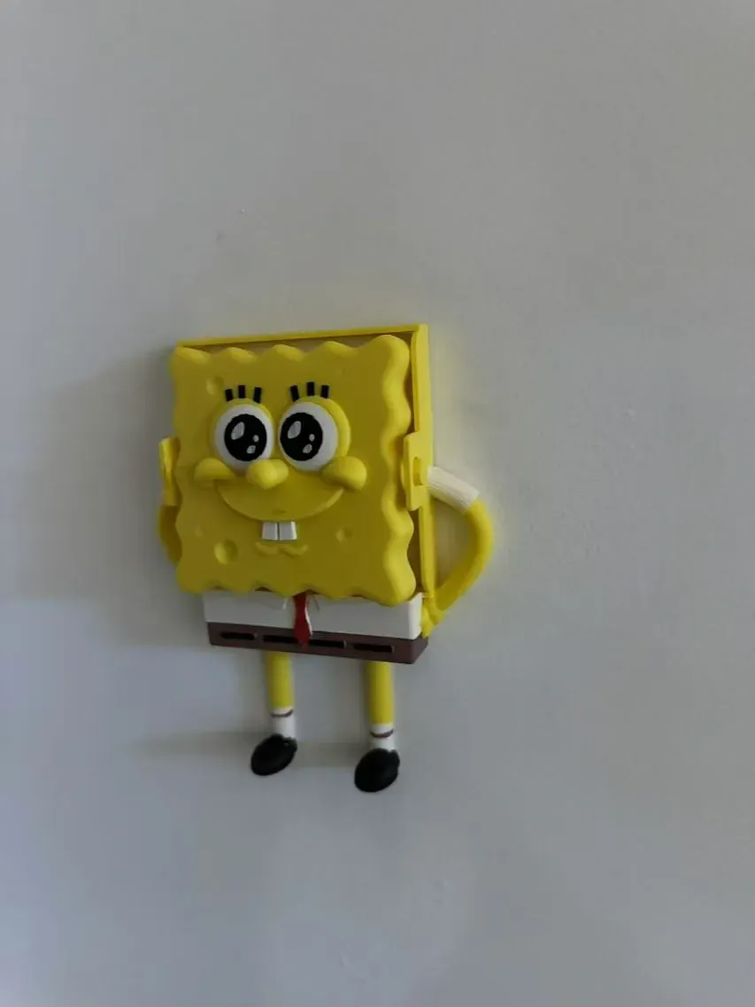 SpongeBob Switch Decor by 小红薯手工人 - MakerWorld