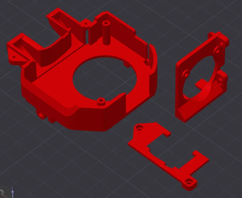 Original Qidi Plus 4 printable replacements