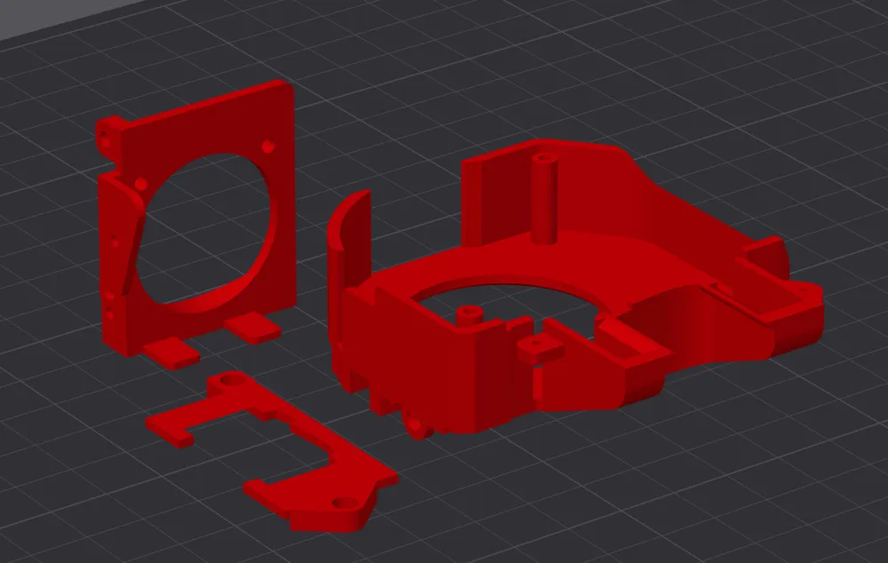 Original Qidi Plus 4 printable replacement parts Remixed by F3L1X ...