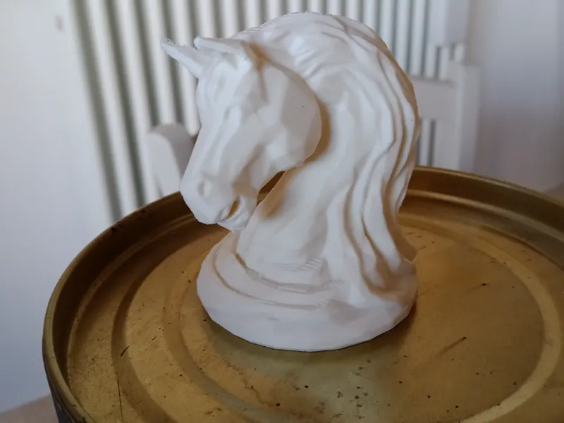 Low Poly Horse Statue
