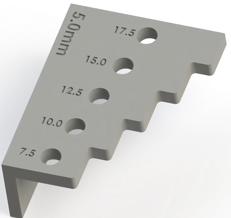 Drilling tools for different sizes and distances
