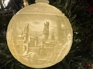 Harry Potter Lithophane Ornament