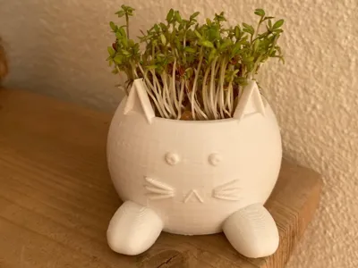 Cute Cat Planter