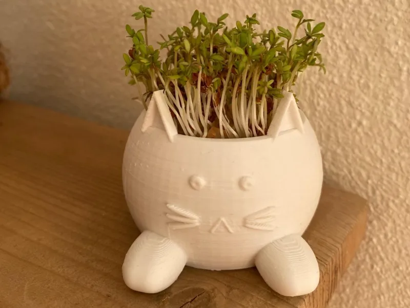 Cute Cat Planter
