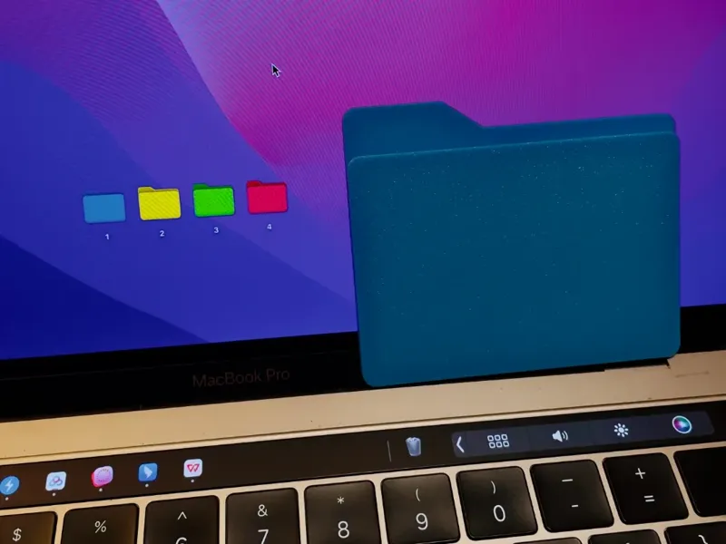 自带卡扣的mac  文件夹门禁卡套 适配Tesla钥匙卡
