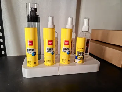 3D Printer Build Plate Glue/Glue Stick Organizer