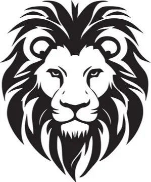 3D Lion Head Decor