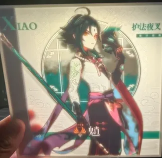 【cmyk浮雕】【原神】【魈】原神魈彩色浮雕高清晰度