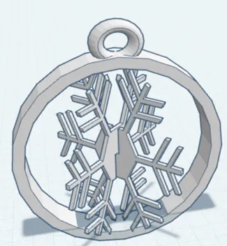 Cop de nieve navidad