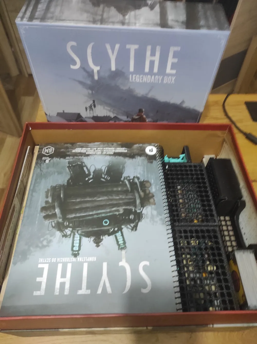 Scythe Legendary Box ALL IN Insert / Organizer by Sortirus - MakerWorld
