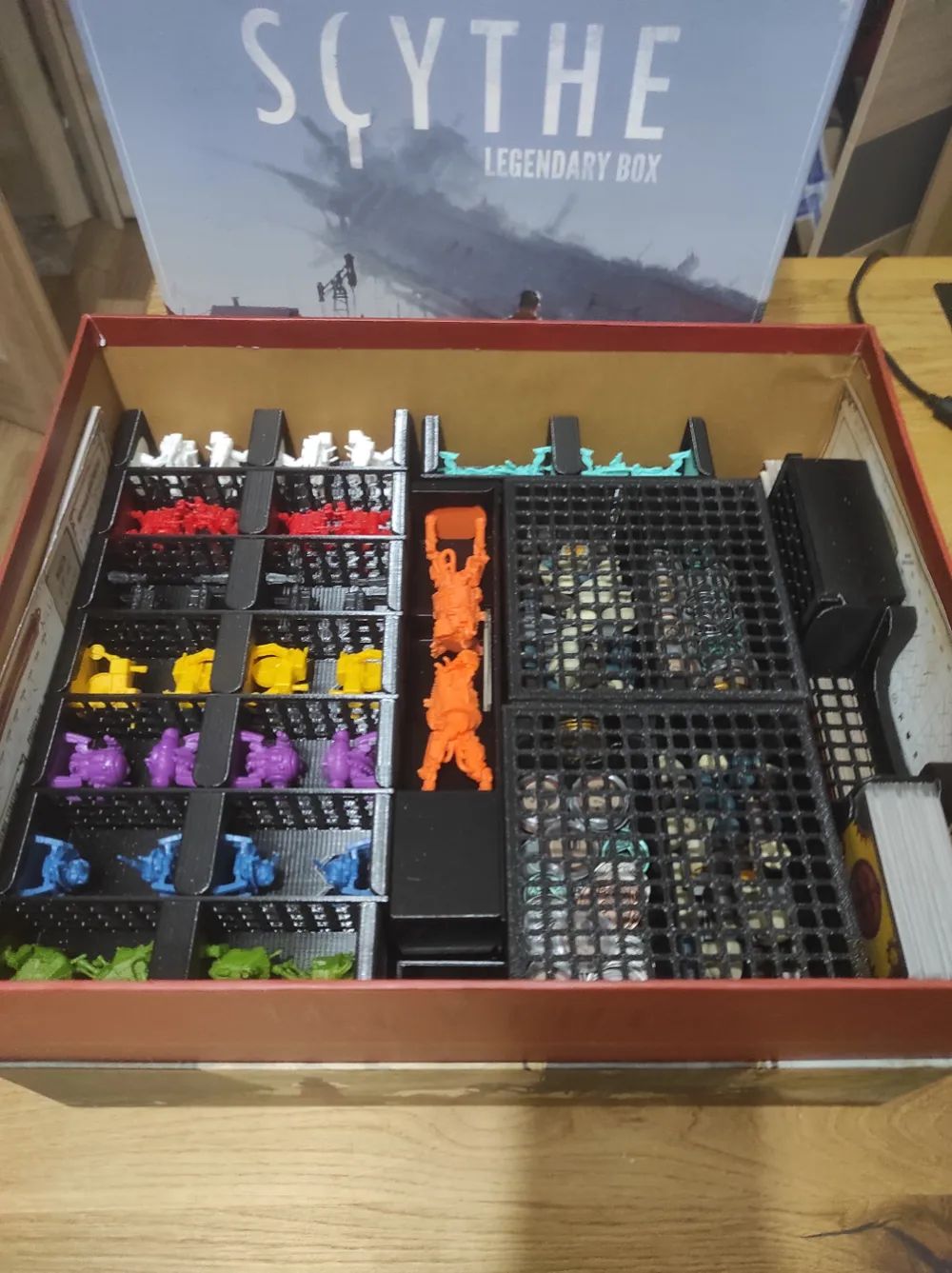 Scythe Legendary Box ALL IN Insert / Organizer by Sortirus - MakerWorld