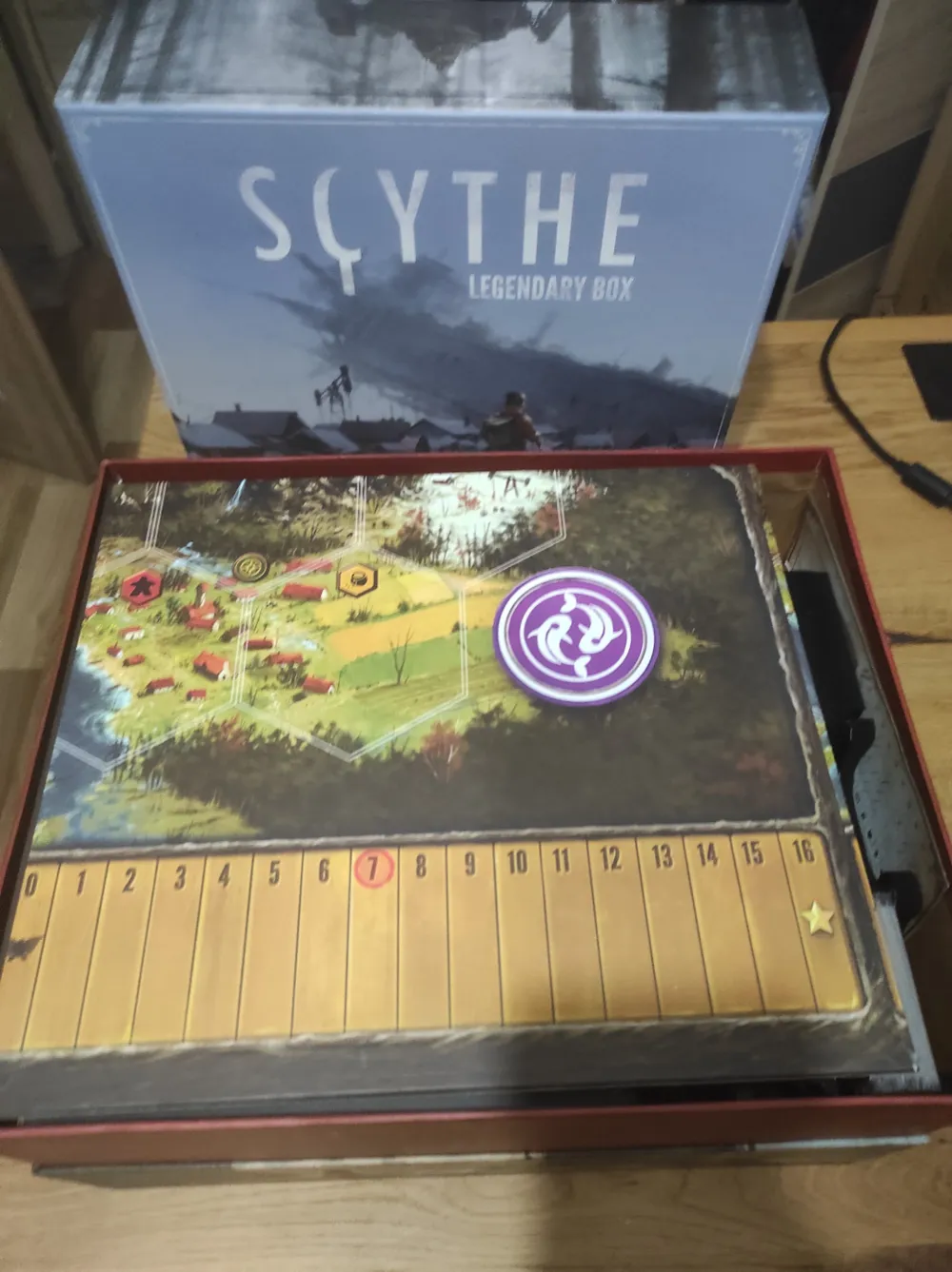 Scythe Legendary Box ALL IN Insert / Organizer by Sortirus - MakerWorld