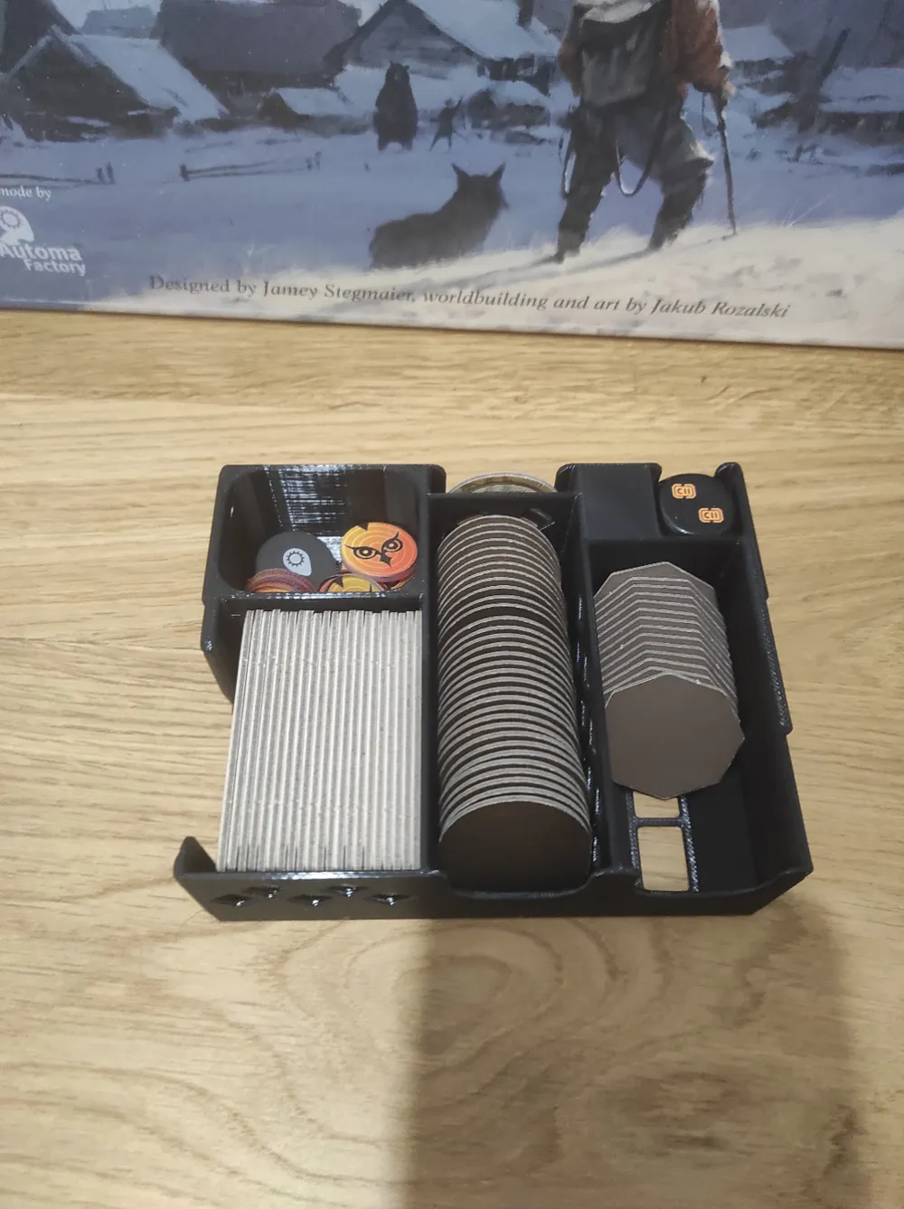Scythe Legendary Box ALL IN Insert / Organizer by Sortirus - MakerWorld