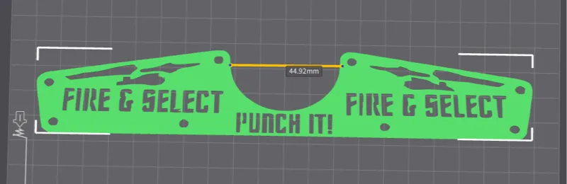 Fire Plate Lockbar for Pinball Virtual