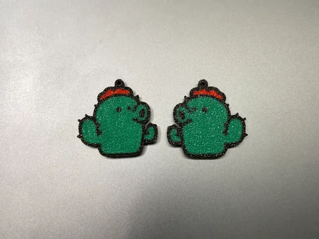 植物大战僵尸仙人掌耳坠