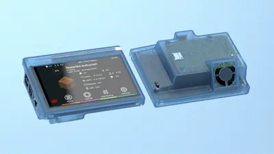 Raspberry Pi 4 5inch TFT Display Case with Fan