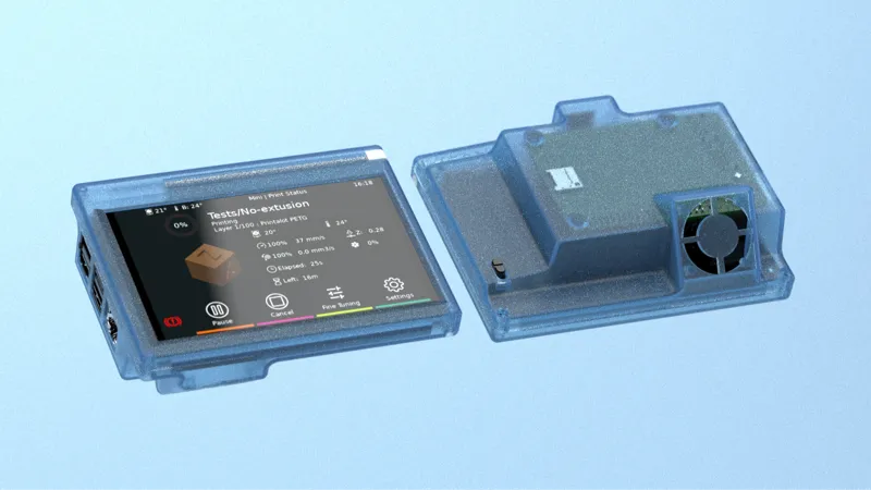 Raspberry Pi 4 5inch TFT Display Case with Fan