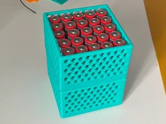 Stackable Batttery Container