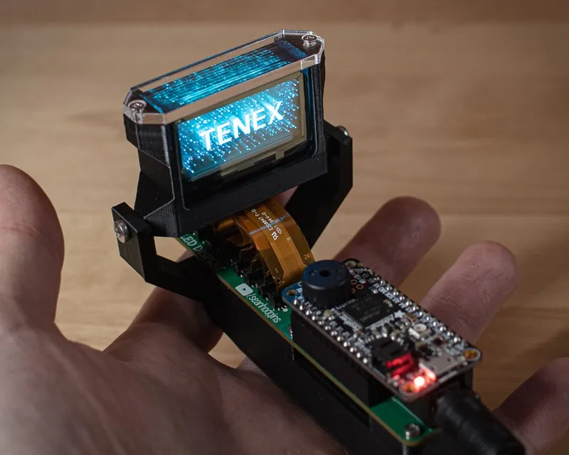 TENEX - Solid State Volumetric Display