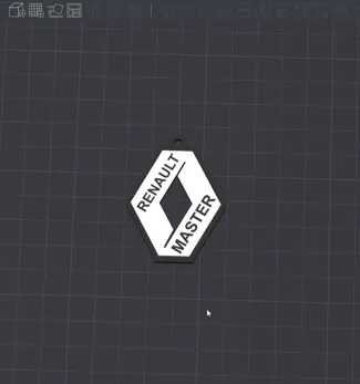 Renault keychain