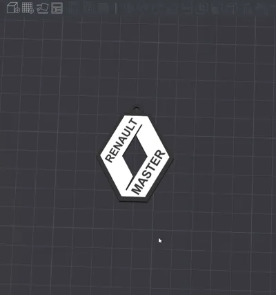 Renault keychain