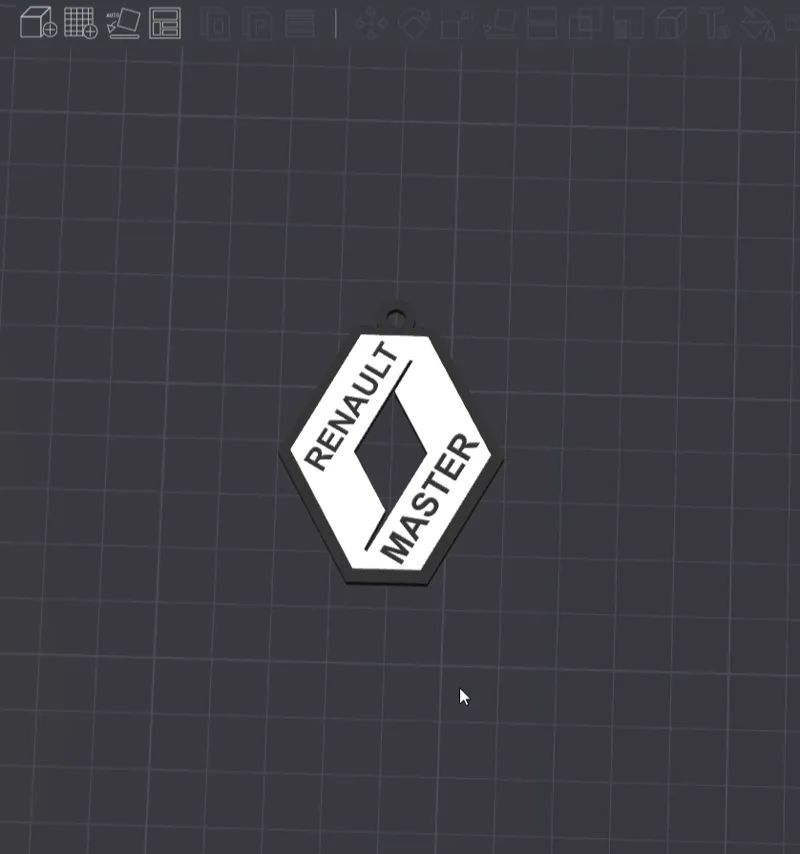 Renault keychain