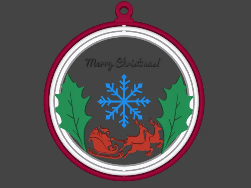 Christmas tree ornament